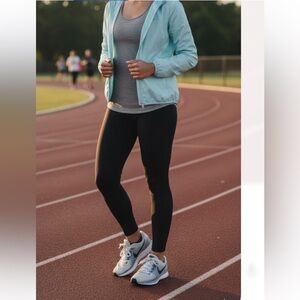 Nike Women's White and Black Athletic Shoes